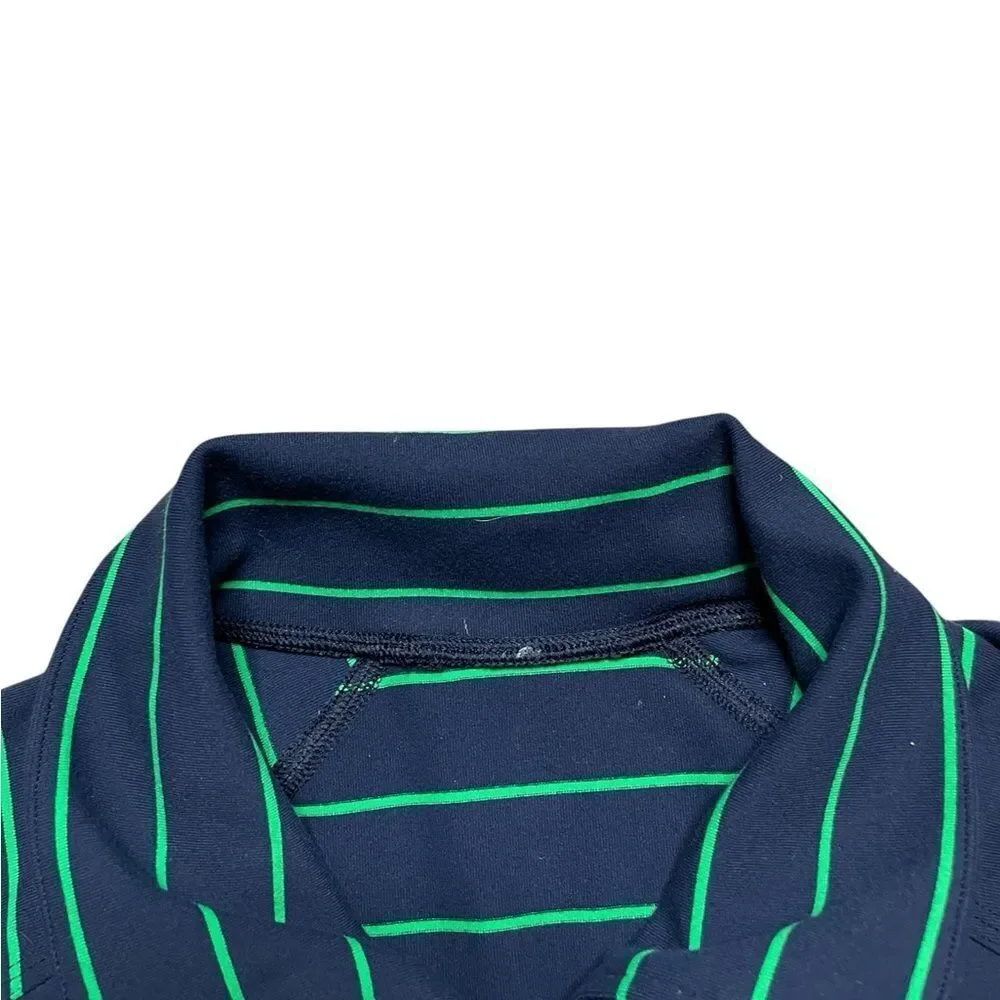 LULULEMON In Stride Striped  Blue and Green Jacket Size 8